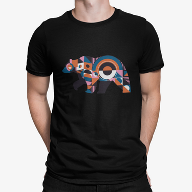 Camiseta Oso Poligono